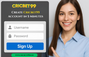 Create Cricbet99 Account in 5 Minutes