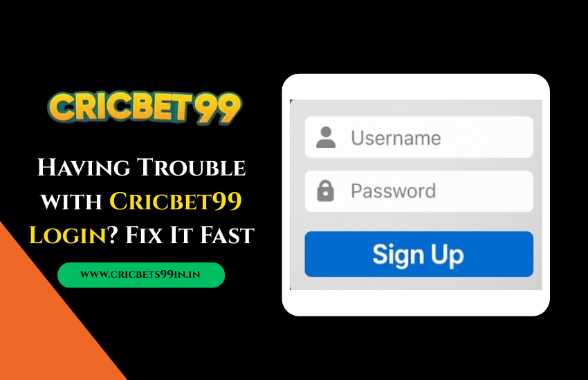 Trouble with Cricbet99 Login Fix It Fast